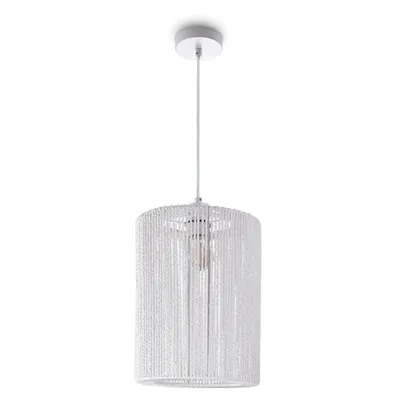 Produktbild von Pendelleuchte Esstisch Papier Boho Hängelampe Esszimmer Lampe E27 Rattan