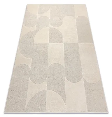 Image de Tapis crème DUNE 2933 – Géométrique, structure beige 280x370 cm