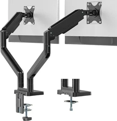 Immagine prodotto di Braccio porta-monitor regolabile in altezza per schermi da 17-35 pollici, supporto da ufficio, rinforzato