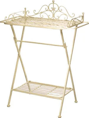 Produktbild von Butlers tray Serviertisch Gartentisch Eisen Garten Klapptisch Beistelltisch