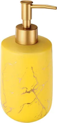 Produktbild von Gel-Dispenser 12,5 oz gelb Marmor für Küche und Bad
