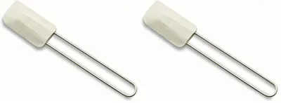 Productafbeelding van Silikonschraper 20 cm, Wit, Set van 2