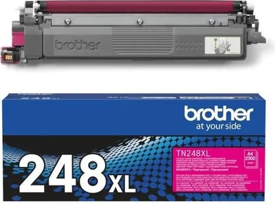 Produktbild von Toner, Brother TN248XLM, Magenta, Hohe Kapazität, 2300 Seiten