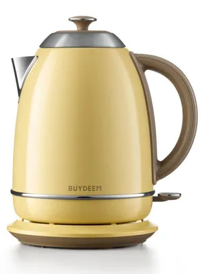 Zdjęcie produktu dla Buydeem K640, 1,7 l, 1440 W, Żółty, Stal nierdzewna