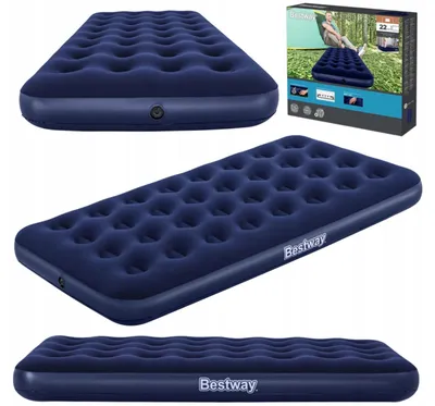 Produktbild von BESTWAY Velours Luftmatratze für 1 Person 188x99cm