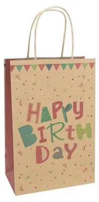 Produktbild von Geschenktasche - Happy Birthday - Größe L
