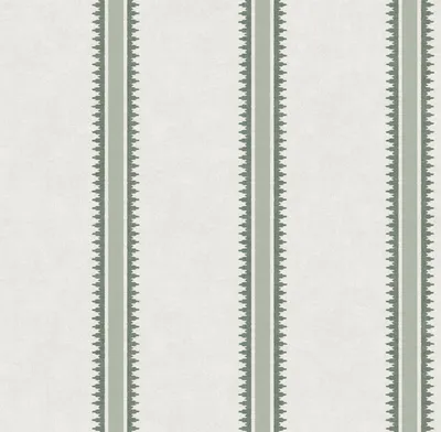 Produktbild von Sanders & Sanders Tapete breite Streifen Grün 53 cm x 10 m
