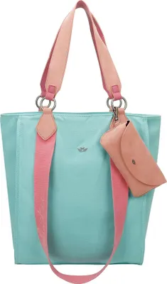 Image de Fritzi aus Preußen sac à épaule sac à main Canvas Izzy02 Tote Pooly turquoise