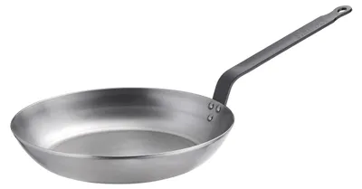 Eisenpfanne Ø 28 cm, Aluminiumboden, für alle Herdarten