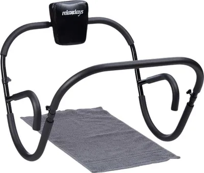 Produktbild von Bauchtrainer mit Rollen, faltbar, ergonomisch, wirbelsäulenschonend für Heimgebrauch