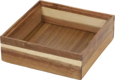 Zdjęcie produktu dla Drewniany organizer na biurko HEDO do szuflady, 15 x 15 x 5 cm