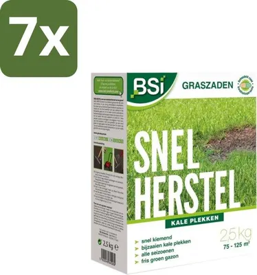 Zdjęcie produktu dla Nasiona trawy „Szybka regeneracja trawnika” 2,5 kg, opakowanie zbiorcze (7 sztuk)