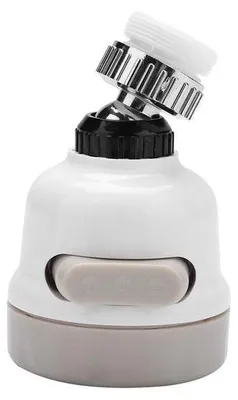 Produktbild von Keukenkraan mit 3 Gangen und 360° Drehbar - ABS Material - Wasserbesparend - Sproeiapparat