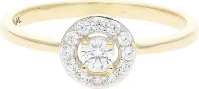 Produktbild von JuwelmaLux Ring 333 Gold mit Zirkonia JL39-07-0376 58