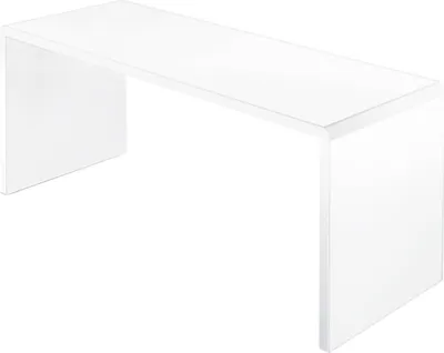 Produktbild von riess-ambiente Design Schreibtisch FAST TRADE 140cm weiß Hochglanz Bürotisch Laptoptisch Tisch