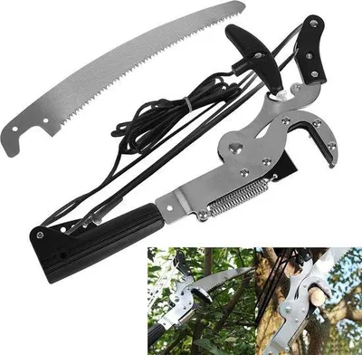 Produktbild von Famanu Teleskopische Gartenschere 2-in-1 - Schwarz