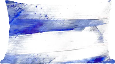 Produktbild von MuchoWow® Zierkissen Sofakissen Wohnzimmer Dekokissen 60x40 cm Farbe - Design - Blau - Kopfkissen - Polster mit Foto