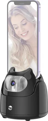 Zdjęcie produktu dla AI Auto Face Tracking Gimbal Desktop Selfie Stabilizer for Phone Robot Cameraman 360�� Rotation No APP Required for Vlog Live Streaming Video Recording