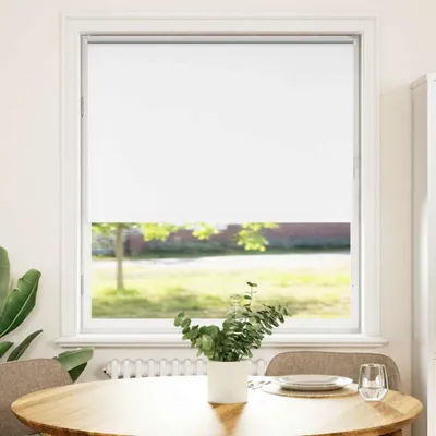 Obrázok produktu pre vidaXL zatemňovacia roleta biela 95x150cm šírka tkaniny 90,7 cm polyester