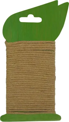 Produktbild von Juteschnur in Naturfarbe, 2,75 mm Durchmesser, 10 Meter Länge, für Gartenarbeiten