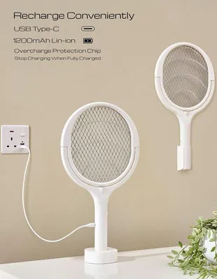 Immagine prodotto di Zanzariera elettrica da 20 W con luce UV, grigia, per interni