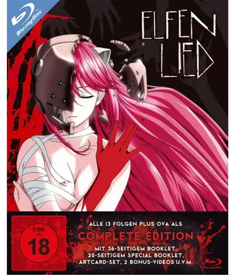 Produktbild von PLAION Elfen Lied - Die komplette Serie (2 Blu-rays), Zeichentrickfilm/Cartoon, Blu-ray, Deutsch, Englisch, Französisch, Japanisch, 325 min, Erufen Rîto, Deutsch, Englisch, Französisch