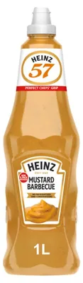 Produktbild von Heinz Mosterd Barbecue Sauce 1000g – Würzige Senf-BBQ-Sauce zum Grillen & Marinieren