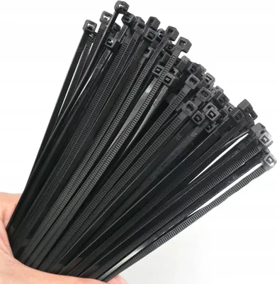 Zdjęcie produktu dla MOCNE OPASKI ZACISKOWE KABLOWE TRYTKI 400 x 4 mm