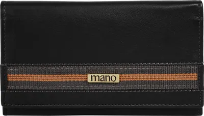 Produktbild von mano Geldbörse Damen 021561 schwarz