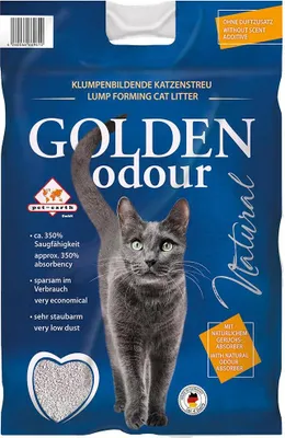 Zdjęcie produktu dla Zbrylający żwirek bentonitowy dla kotów Golden Odour 14kg