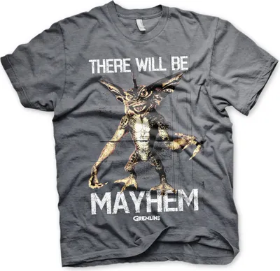 Produktbild von There Will Be Mayhem T-Shirt - Small - Dark-Heather