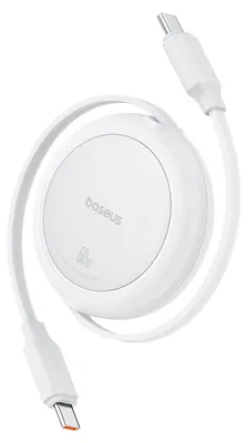 Produktbild von Kabel Usb Baseus Free2Pull Mini Usb-C zu Usb-C, 60W, 1, (Biały)