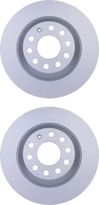 Produktbild von 2 Bremsscheiben voll Ø 68 mm 12 mm HELLA passend für u.a. AUDI A6