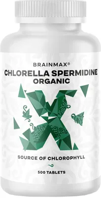 Immagine prodotto di BrainMax Chlorella Spermidin500 Tabletten