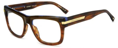 Produktbild von Dsquared2 D2 0163 Brown horn 54/17/145 Herren Brillen