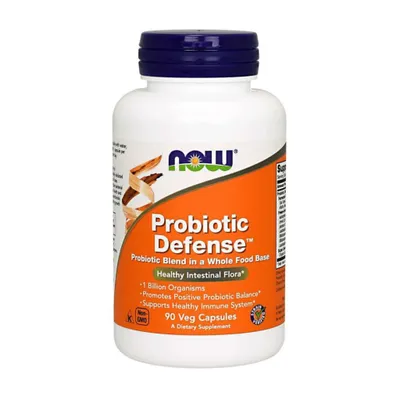 Productafbeelding van NOW Foods Dietary supplements Probiotic Defense, BI4922