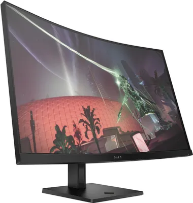 Produktbild von OMEN by HP OMEN by 31,5 Zoll QHD 165 Hz Curved Gaming-Monitor – OMEN 32c, 80 cm (31.5"), 2560 x 1440 Pixel, Quad HD, LCD, 1 ms, Schwarz