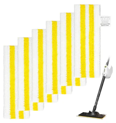 6 Mikrofasertücher für Kärcher EasyFix Dampfreiniger SC1–SC5