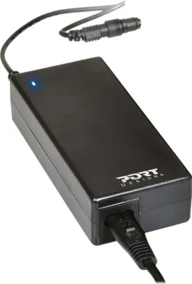Obrázok produktu pre Port Designs 900007-AS, Laptop, Vnútorný, 100-240 V, 50/60 Hz, 90 W, 19 V