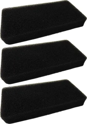 Produktbild von 3x Schwammfilter / Schaumstoff-Filter / Schaumfilter für Gorenje D7462 D7565 L D8666N D7465 A++ D9565N Wäschetrockner Wärmepumpentrockner