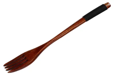 Produktbild von Japanische Holzgabel, Küchengeschirr, Besteck für Grill-, Picknick- und Campingpartys