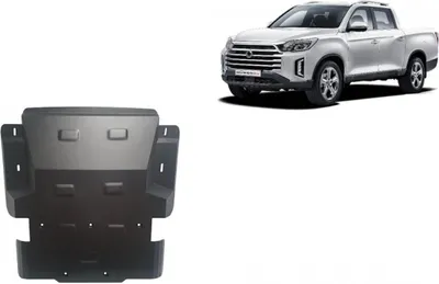 Obrázok produktu pre Oceľový ochranný kryt podvozku pre motor Ssangyong Musso Grand
