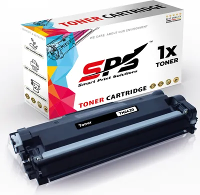 A toner cartridge and its packaging are displayed against a white background.