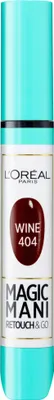 Zdjęcie produktu dla L'Oréal Paris Make-Up Designer VAO MAGIC MANI Nu 404 WINE, Bordeaux, Wino, Krem, 15 mm, 110 mm, 15 mm