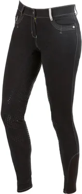 Immagine prodotto di Pantaloni da equitazione BasicPlus da donna, neri, taglia 34