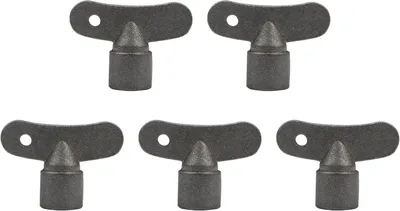 Imagen del producto de Llave de purga de 5 mm, juego de 5 unidades, para radiadores, purga de sistemas de calefacción