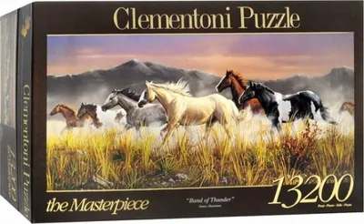 Produktbild von Clementoni 38006 - 13200 Teile Puzzle - High Quality Collection - Band Of Thunder