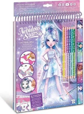 Immagine prodotto di Nebulous Fashion Sketchbook Multicolore Multicolore Taglia unica