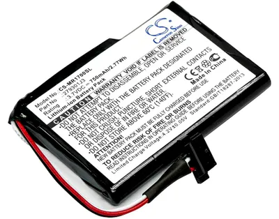 Produktbild von TECHTEK Akku Kompatibel mit [Magellan] RoadMate 1700 Ersetzt 2793801J3