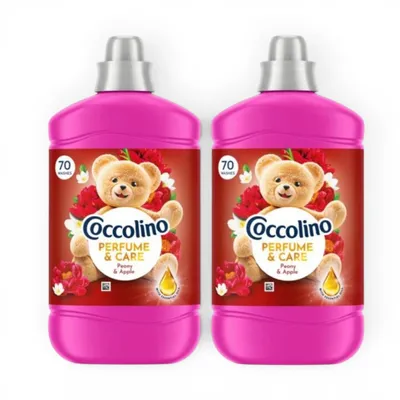 Produktbild von Coccolino Perfume & Care Pfingstrose & Apfel Weichspüler 2x1610ml